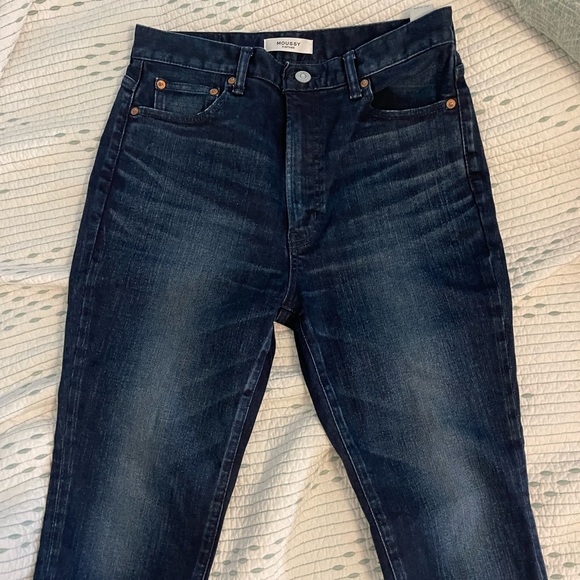 Moussy Vintage Rebirth High-Rise Skinny Dark Jeans, 29 - Picture 6 of 9